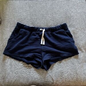J Crew Navy Blue Sweat Shorts